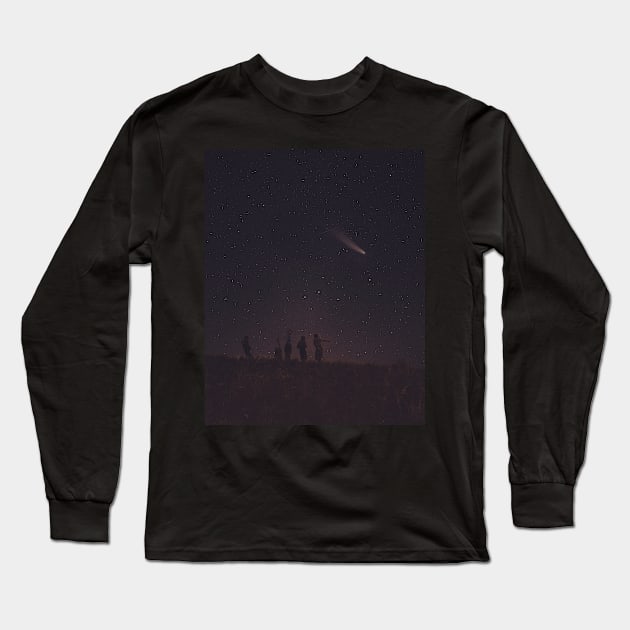 FLEETING Long Sleeve T-Shirt by SENSETUS